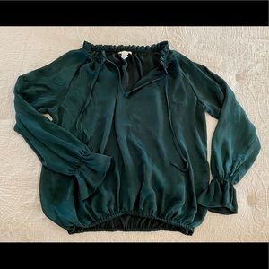 Dark Green H&M Blouse